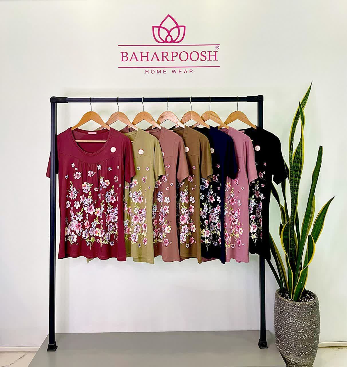 تیشرت گلدار بهار